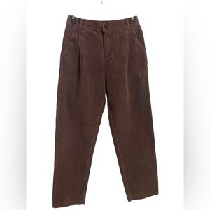 Womens Brown Corduroy Pants GUC M